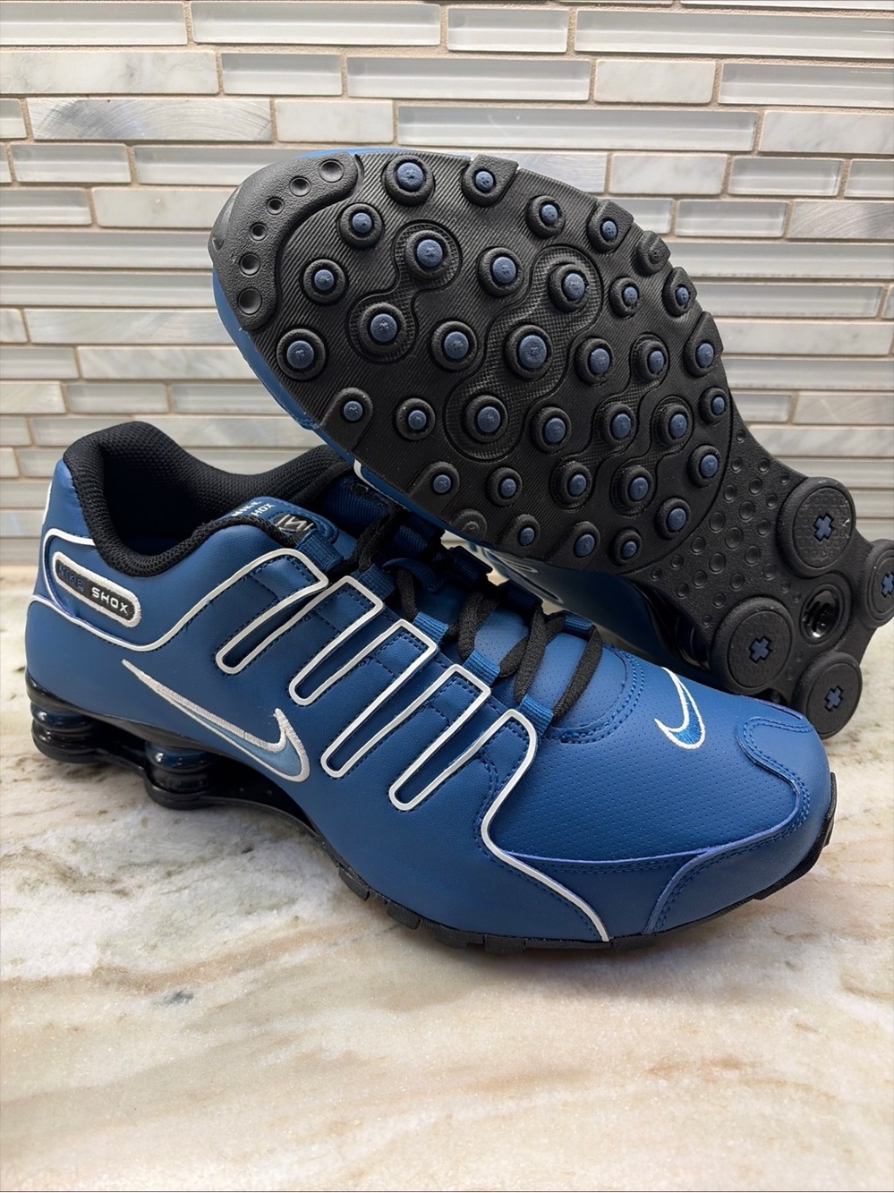 Nike Shox NZ Court Blue IQ0572-402 - Men's 10 - New